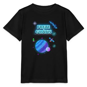 Universum - Stanley/Stella Kinder T-Shirt MINI CREATOR  - Schwarz - Vorne - Mikhail (115cm)