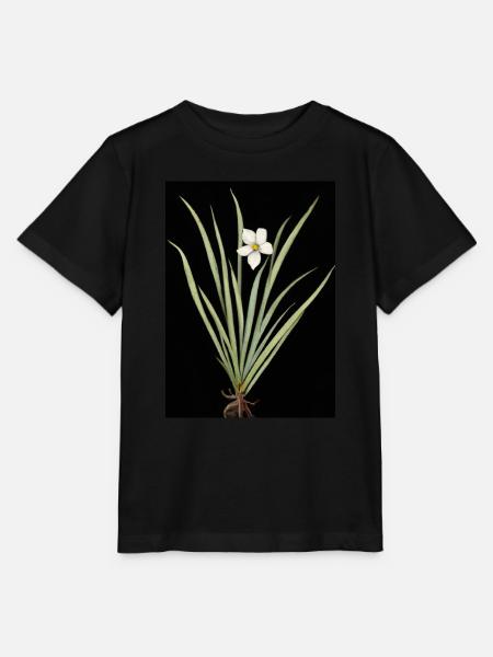Frontlicht Blume - Stanley/Stella Kinder T-Shirt MINI CREATOR - Schwarz