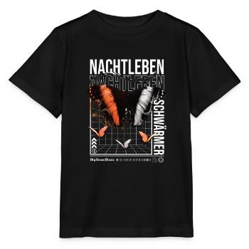 Nachtleben Schwärmer - Stanley/Stella Kinder T-Shirt MINI CREATOR  - Schwarz - Vorne - Mikhail (115cm)