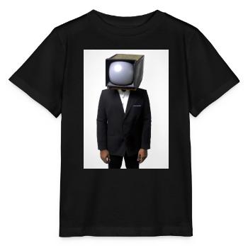 Anzug Tube TV Mann - Stanley/Stella Kinder T-Shirt MINI CREATOR  - Schwarz - Vorne - Mikhail (115cm)