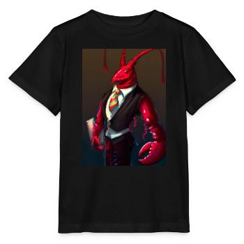 Hummer im Anzug - Stanley/Stella Kinder T-Shirt MINI CREATOR  - Schwarz - Vorne - Mikhail (115cm)