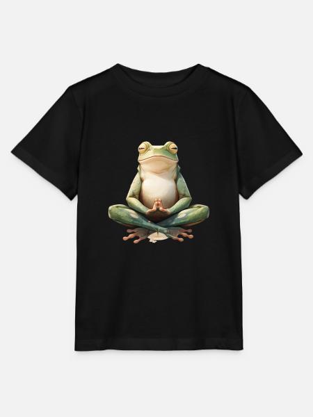 Frosch - T-shirt MINI CREATOR barn från Stanley/Stella - svart