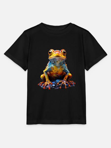 Frosch - Stanley/Stella Kinder T-Shirt MINI CREATOR - Schwarz