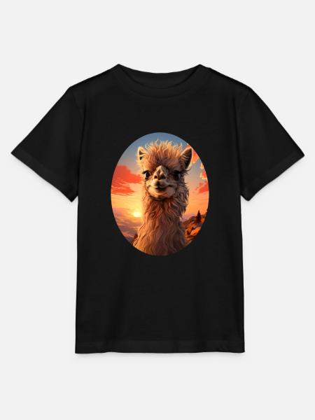 Alpaka - Stanley/Stella Kinder T-Shirt MINI CREATOR  - Schwarz