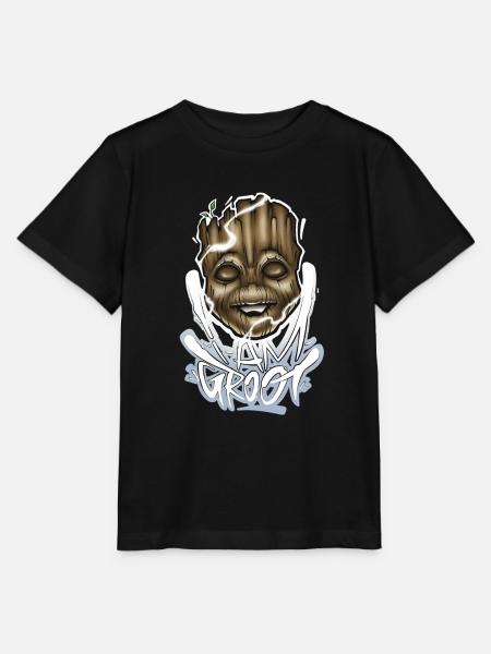 I am the Baum - Stanley/Stella Kinder T-Shirt MINI CREATOR - Schwarz