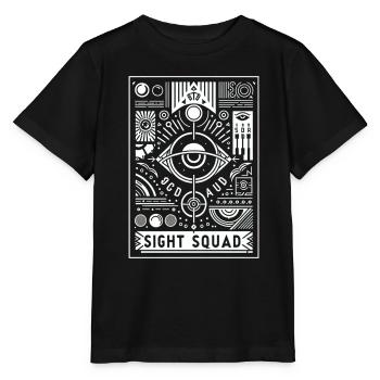 sight squad 7 - Stanley/Stella Kinder T-Shirt MINI CREATOR  - Schwarz - Vorne - Mikhail (115cm)