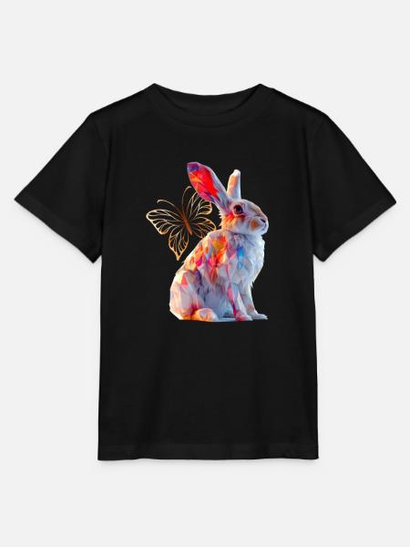 Hasen - Stanley/Stella Kinder T-Shirt MINI CREATOR - Schwarz