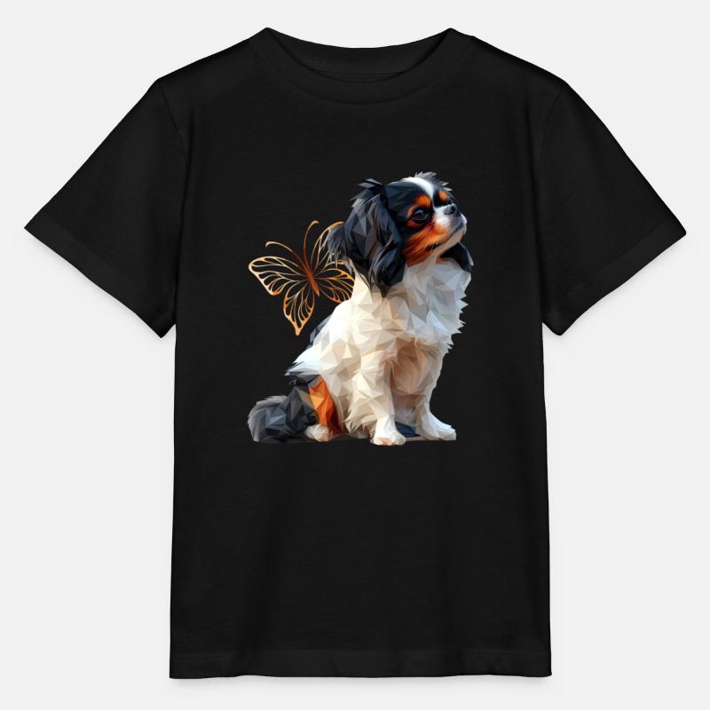 Menton japonais - T-shirt bio MINI CREATOR Stanley/Stella Enfant - noir