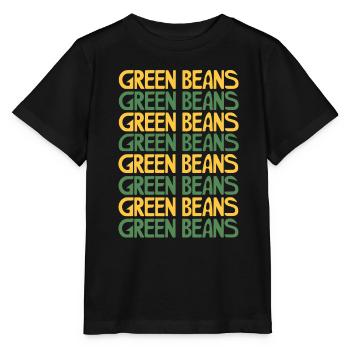 Grüne Bohnen - Stanley/Stella Kinder T-Shirt MINI CREATOR  - Schwarz - Vorne - Mikhail (115cm)
