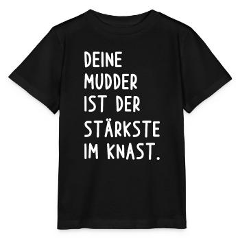 Deine Mutter Witz - Stanley/Stella Kinder T-Shirt MINI CREATOR  - Schwarz - Vorne - Mikhail (115cm)