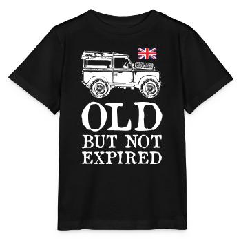 Vieux mais pas expiré - T-shirt bio MINI CREATOR Stanley/Stella Enfant - noir - Devant - Mikhail (115cm)