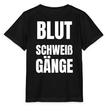 Canaux sudoripares sanguins - T-shirt bio MINI CREATOR Stanley/Stella Enfant - noir - Devant - Mikhail (115cm)