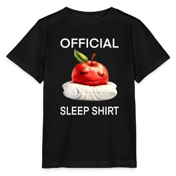 Apfel - Stanley/Stella Kinder T-Shirt MINI CREATOR  - Schwarz - Vorne - Mikhail (115cm)