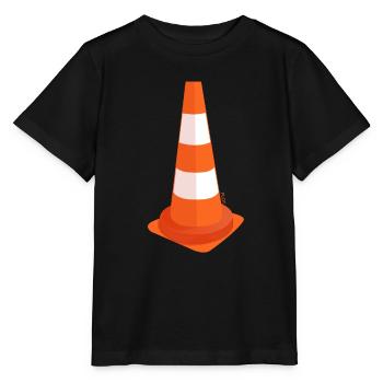 Plot - T-shirt bio MINI CREATOR Stanley/Stella Enfant - noir - Devant - Mikhail (115cm)