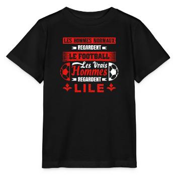 LILE - T-shirt bio MINI CREATOR Stanley/Stella Enfant - noir - Devant - Mikhail (115cm)
