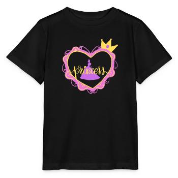 Princess Baby Clothes Children's Clothes - Stanley/Stella MINI CREATOR Kids’ T-Shirt - black - Front - Mikhail (115cm)