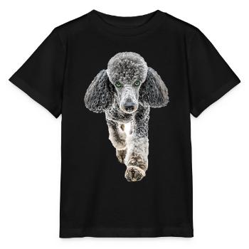 Pudel - Stanley/Stella Kinder T-Shirt MINI CREATOR  - Schwarz - Vorne - Mikhail (115cm)