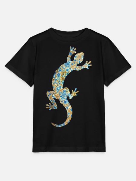 eidechse e 243 - Stanley/Stella Kinder T-Shirt MINI CREATOR - Schwarz