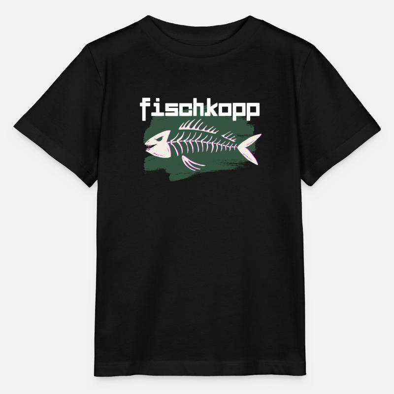 fischkopp - Stanley/Stella Kinder T-Shirt MINI CREATOR  - Schwarz