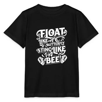 Sort - piqûre comme une abeille - sombre - T-shirt bio MINI CREATOR Stanley/Stella Enfant - noir - Devant - Mikhail (115cm)