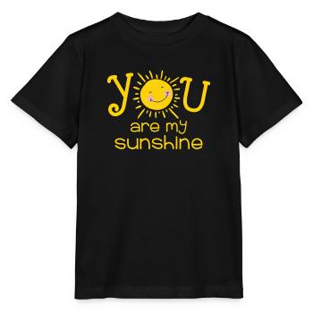 Vous êtes mon rayon de soleil - T-shirt bio MINI CREATOR Stanley/Stella Enfant - noir - Devant - Mikhail (115cm)