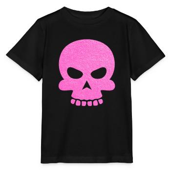 Tête de mort - T-shirt bio MINI CREATOR Stanley/Stella Enfant - noir - Devant - Mikhail (115cm)