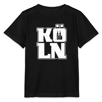 Carnaval de Cologne Souvenir Graphique Carnaval de Cologne - T-shirt bio MINI CREATOR Stanley/Stella Enfant - noir - Devant - Mikhail (115cm)