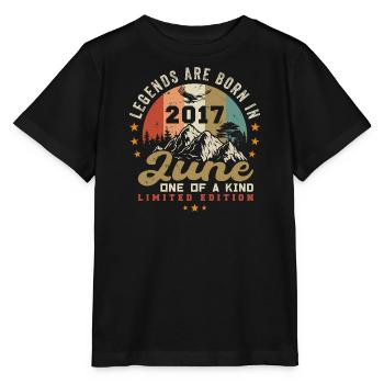 June 2017 Anniversary Juni 2017 Juni - Stanley/Stella MINI CREATOR Kids’ T-Shirt - black - Front - Mikhail (115cm)