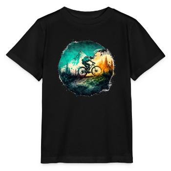 VTT BMX VTT Bike Street Trial Outdoor - T-shirt bio MINI CREATOR Stanley/Stella Enfant - noir - Devant - Mikhail (115cm)