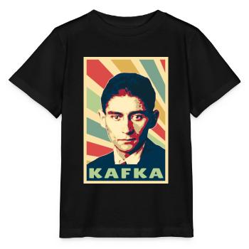 Franz Kafka Vintage Colors - Stanley/Stella MINI CREATOR Kids’ T-Shirt - black - Front - Mikhail (115cm)