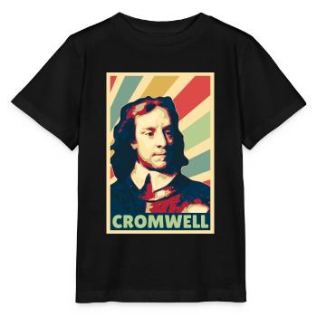 Oliver Cromwell Vintage Colores - T-shirt bio MINI CREATOR Stanley/Stella Enfant - noir - Devant - Mikhail (115cm)