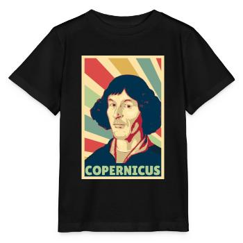 Nicolaus Copernicus Vintage Colores - T-shirt bio MINI CREATOR Stanley/Stella Enfant - noir - Devant - Mikhail (115cm)
