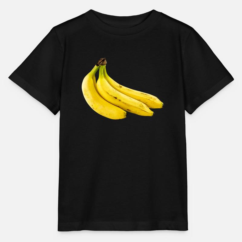 bananes - T-shirt bio MINI CREATOR Stanley/Stella Enfant - noir