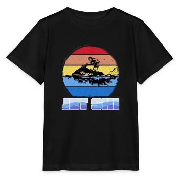 Jet Ski - T-shirt bio MINI CREATOR Stanley/Stella Enfant - noir - Devant - Mikhail (115cm)