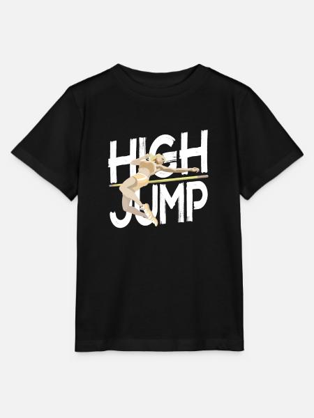 Hochsprung - Hochspringer - Stanley/Stella Kinder T-Shirt MINI CREATOR - Schwarz