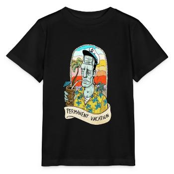 frank aloha - Stanley/Stella Kinder T-Shirt MINI CREATOR  - Schwarz - Vorne - Mikhail (115cm)