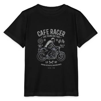 Cafe Racer - Stanley/Stella MINI CREATOR Kids’ T-Shirt - black - Front - Mikhail (115cm)