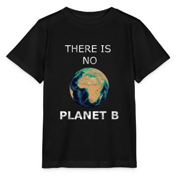 il n'y a pas de planète B - T-shirt bio MINI CREATOR Stanley/Stella Enfant - noir - Devant - Mikhail (115cm)