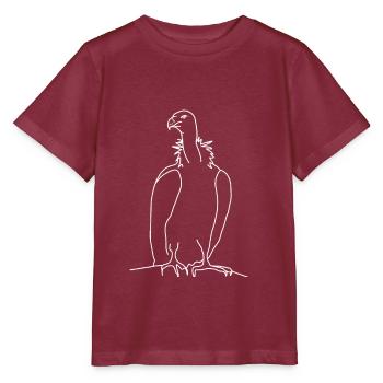 Vautours - T-shirt bio MINI CREATOR Stanley/Stella Enfant - bordeaux - Devant - Kain (125cm)