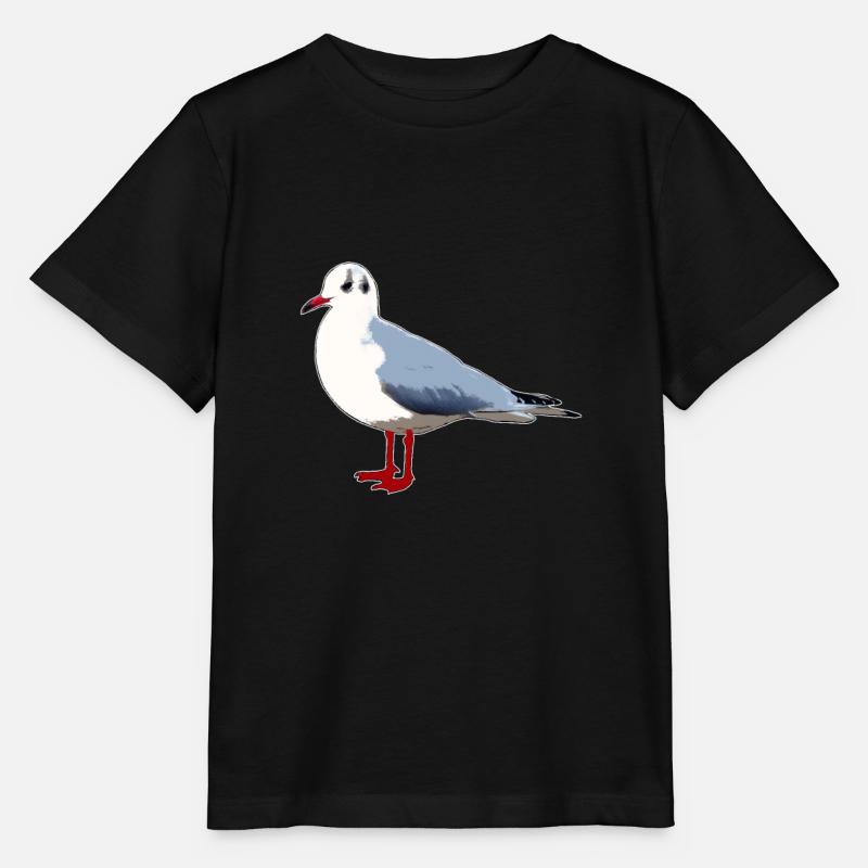 mouette - T-shirt bio MINI CREATOR Stanley/Stella Enfant - noir