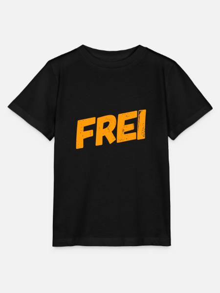Frei - Stanley/Stella Kinder T-Shirt MINI CREATOR - Schwarz