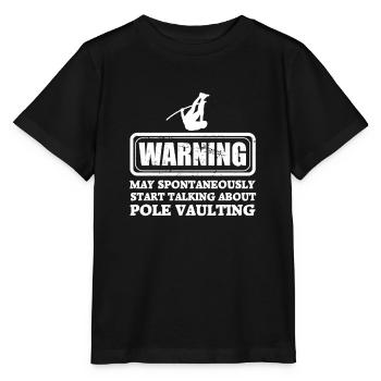 Pole Vault Vaulting - Stanley/Stella MINI CREATOR Kids’ T-Shirt - black - Front - Mikhail (115cm)