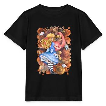 Alice - Stanley/Stella Kinder T-Shirt MINI CREATOR  - Schwarz - Vorne - Mikhail (115cm)
