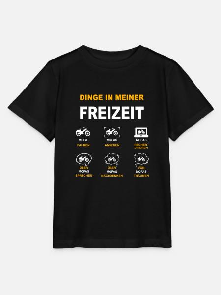 Mofa Moped Mofafahrer Mopedfahrer Mopeds Mokick - Stanley/Stella Kinder T-Shirt MINI CREATOR - Schwarz