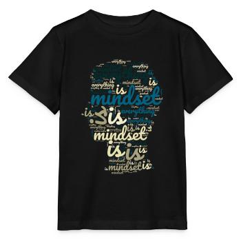 Mindset is Everything - Stanley/Stella Kinder T-Shirt MINI CREATOR  - Schwarz - Vorne - Mikhail (115cm)