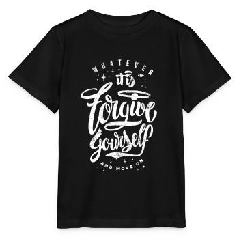 SENSE FURTHER FORWARD HIGHER RISERS DRIVE MOTIFS - Stanley/Stella MINI CREATOR Kids’ T-Shirt - black - Front - Mikhail (115cm)