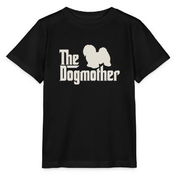 Le Dogmother - havanais Maltais Shih Tzu - T-shirt bio MINI CREATOR Stanley/Stella Enfant - noir - Devant - Mikhail (115cm)