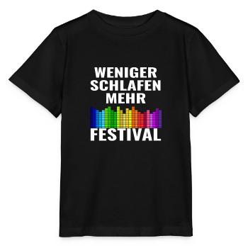 Festival - Stanley/Stella Kinder T-Shirt MINI CREATOR  - Schwarz - Vorne - Mikhail (115cm)