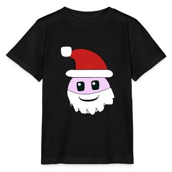 Weinachtmann Nikolaus Santa Kinder Advent Xmas - Stanley/Stella Kinder T-Shirt MINI CREATOR  - Schwarz - Vorne - Mikhail (115cm)