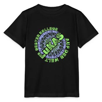 Chef Lukas - Stanley/Stella Kinder T-Shirt MINI CREATOR  - Schwarz - Vorne - Mikhail (115cm)